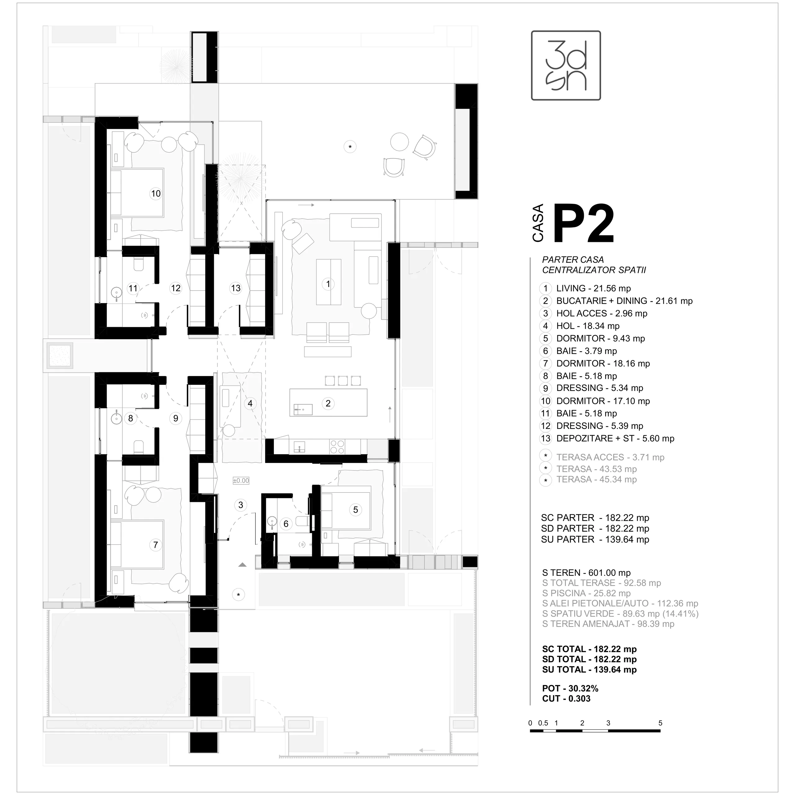 Plan nivel superior glade